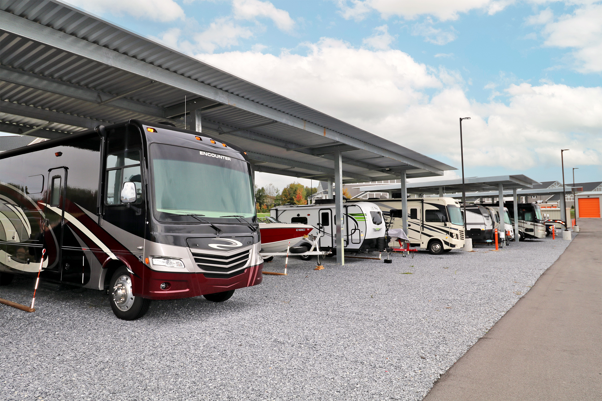 Universal Storage Solutions Gray Tennessee Outdoor Covered Parking